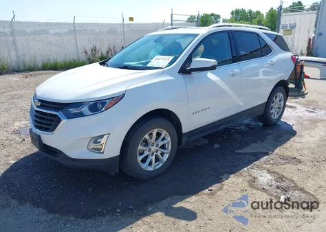 2019 Chevrolet Equinox Lt из США, поврежденный, VIN 2GNAXUEV4K6159424